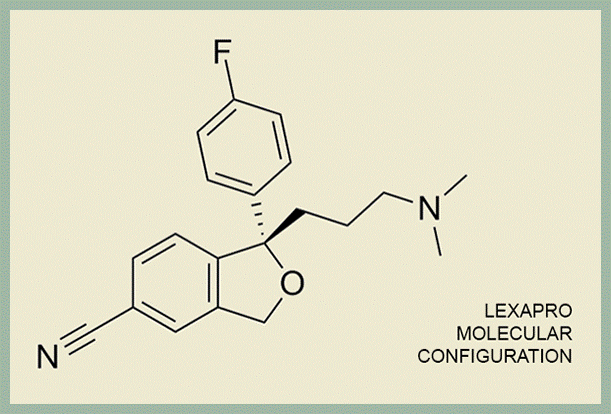 Lexapro Molecular Configuration